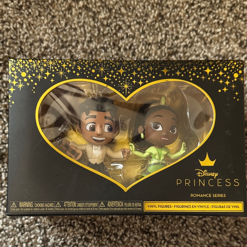 Funko Disney Princess Romance Series Vinyl Figures - Naveen & Tiana